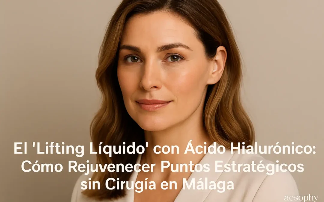 lifting líquido rejuvenecer sin cirugía en Málaga en Clínica Aesophy