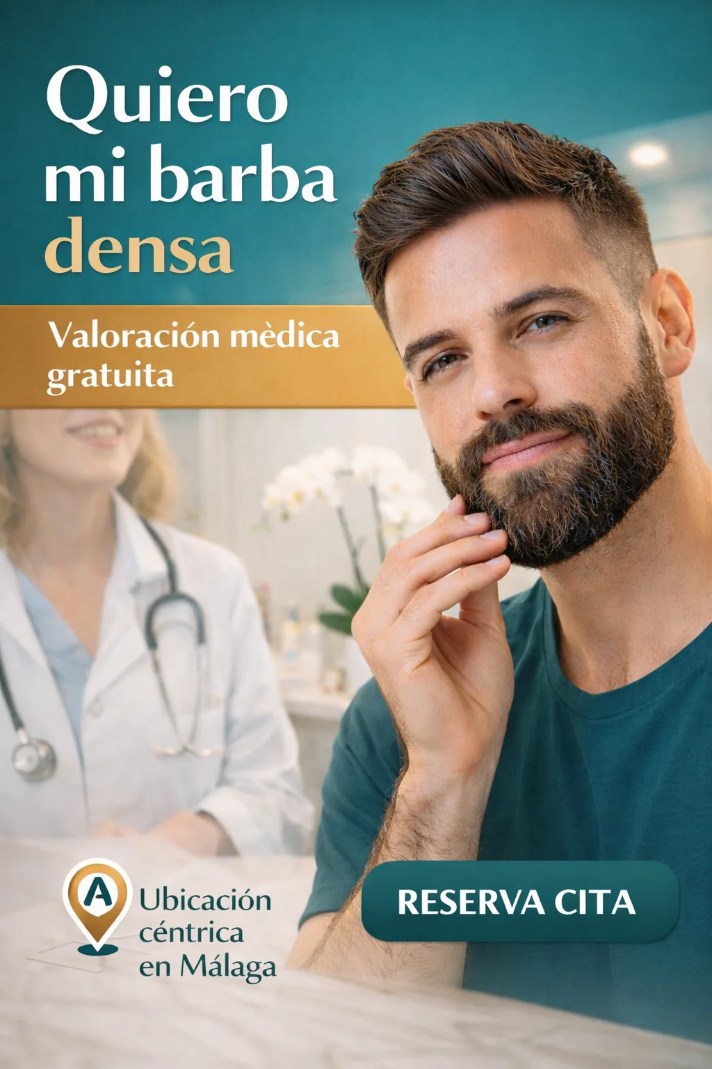barba más densa en España Aesophy Excellence Clinic Málaga