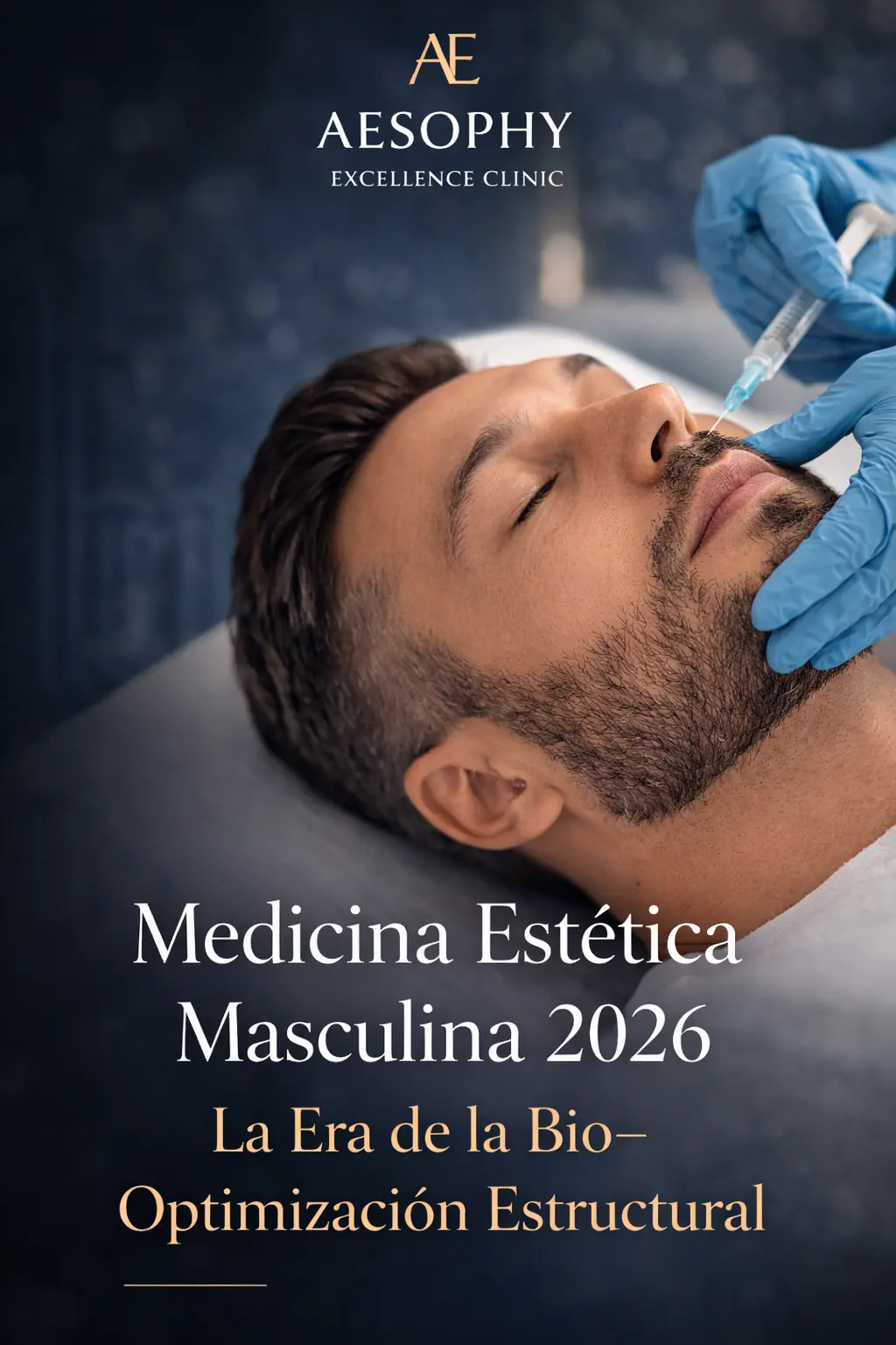 Medicina Estética Masculina 2026 La Era de la Bio-Optimización Estructural Aesophy Excellence Clinic