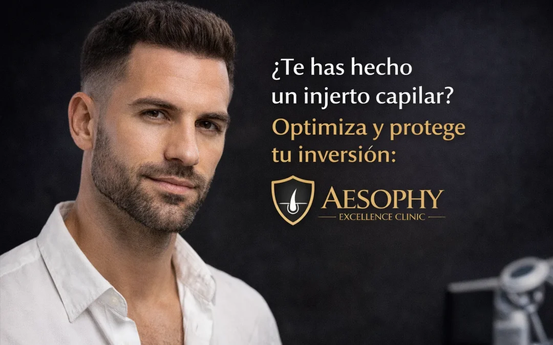 Te has hecho un injerto capilar Optimiza y protege tu inversión Aesophy Excellence clinic